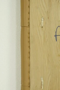 Pair Of Soundproof Tan Faux Leather Wall Panels 74.25 X 11.375 26 Pair Of Soundproof Tan Faux Leather Wall Panels 74.25 X 11.375 -OGT Sale Store q284892 12