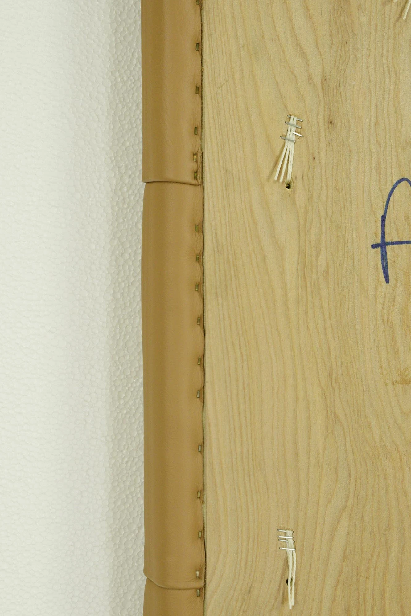 Pair Of Soundproof Tan Faux Leather Wall Panels 74.25 X 11.375 14 Pair Of Soundproof Tan Faux Leather Wall Panels 74.25 X 11.375 - Image 12