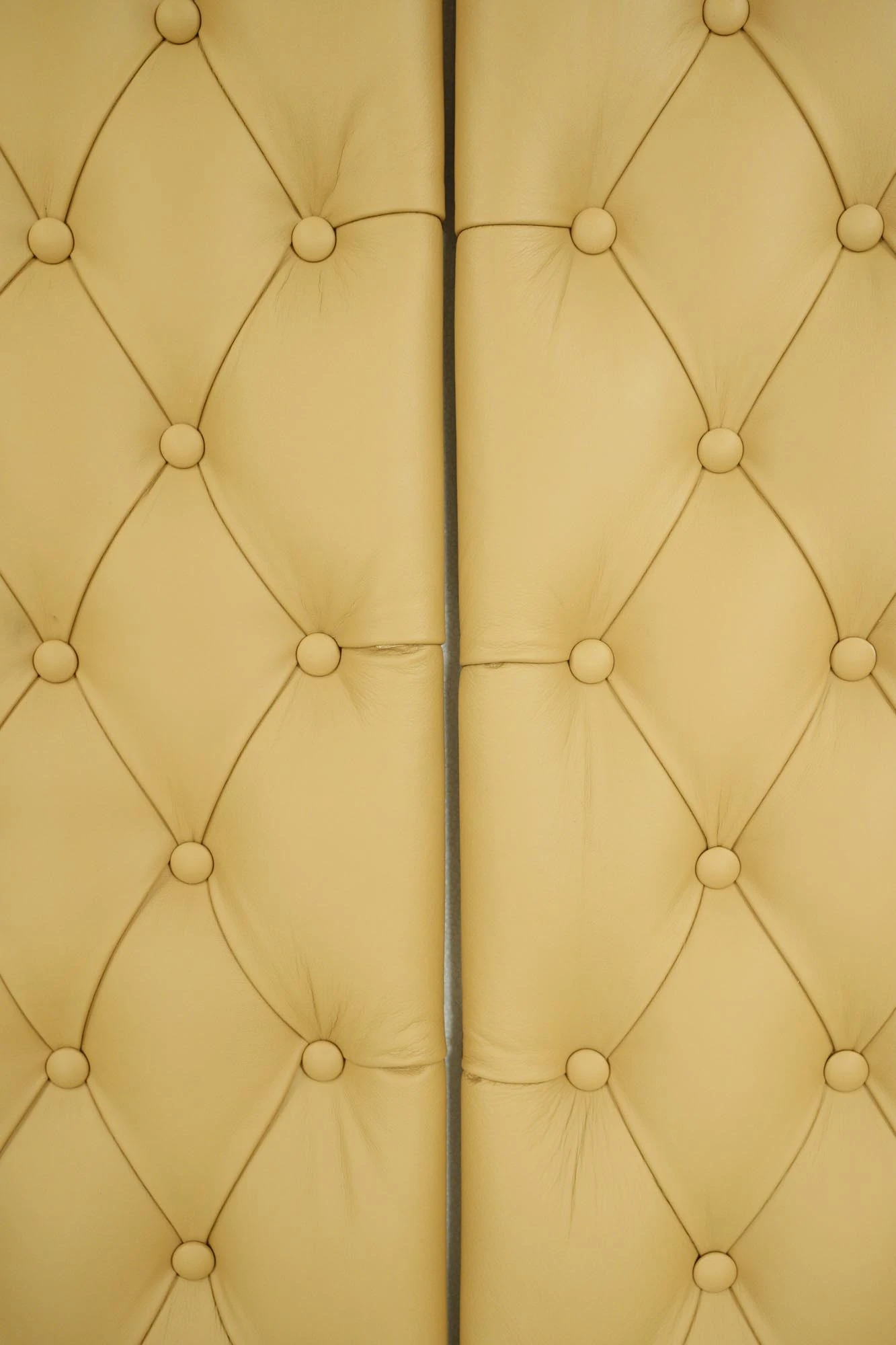 Pair Of Soundproof Tan Faux Leather Wall Panels 74.125 X 19.25 8 Pair Of Soundproof Tan Faux Leather Wall Panels 74.125 X 19.25 - Image 6