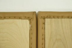 Pair Of Soundproof Tan Faux Leather Wall Panels 74.125 X 19.25 25 Pair Of Soundproof Tan Faux Leather Wall Panels 74.125 X 19.25 -OGT Sale Store q284893 12