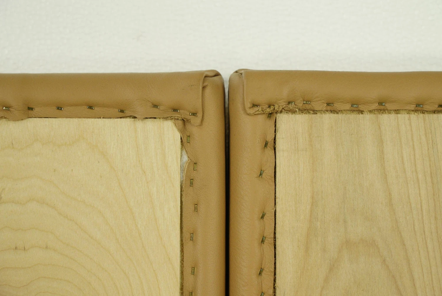 Pair Of Soundproof Tan Faux Leather Wall Panels 74.125 X 19.25 14 Pair Of Soundproof Tan Faux Leather Wall Panels 74.125 X 19.25 - Image 12