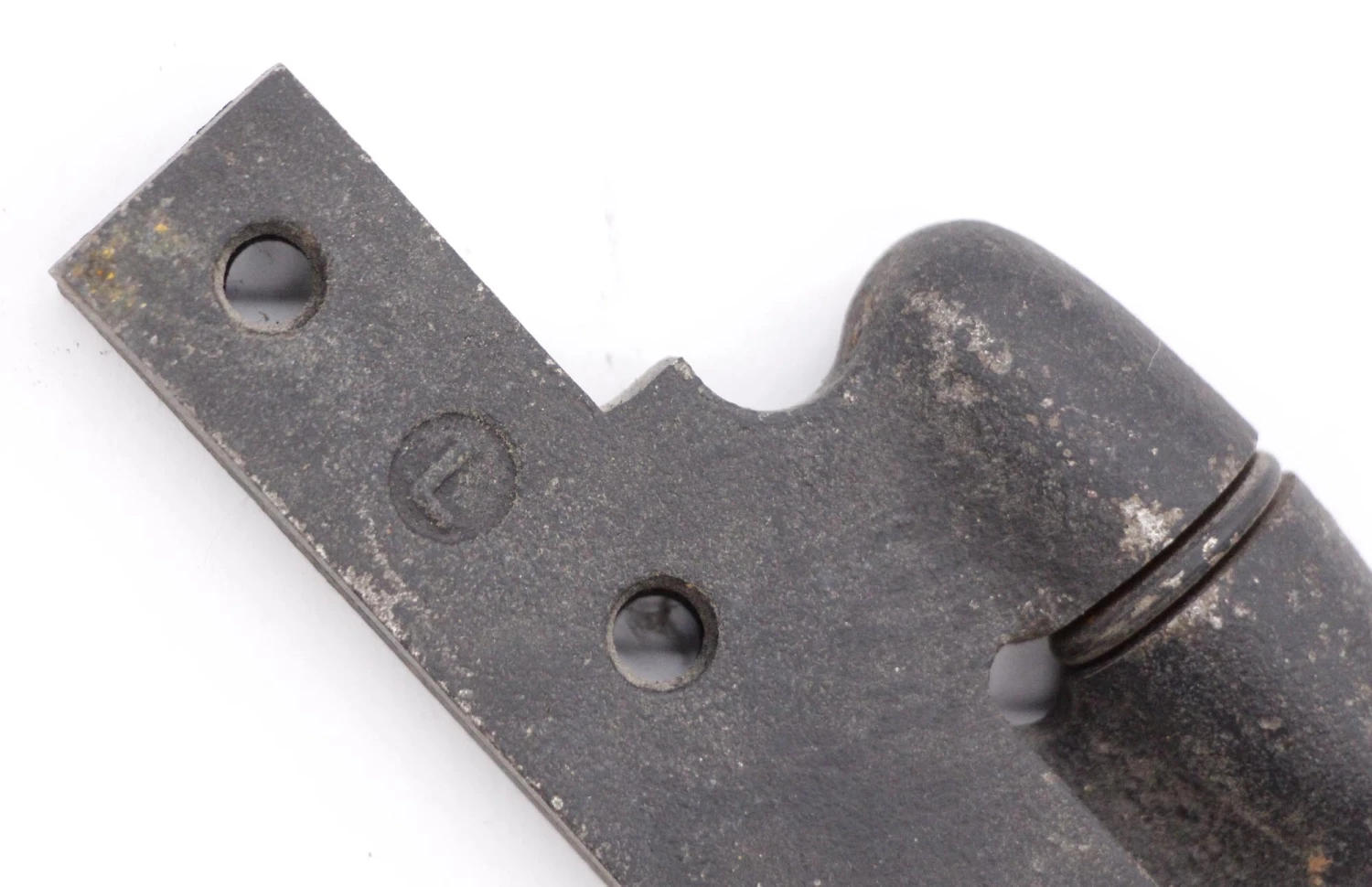 Vintage 5 X 3.25 Corbin Black Cast Iron Left Olive Door Hinge 8 Vintage 5 X 3.25 Corbin Black Cast Iron Left Olive Door Hinge - Image 6