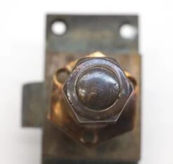 Vintage Brass Hexagonal Shaped Cabinet Door Latch And Knob 17 Vintage Brass Hexagonal Shaped Cabinet Door Latch And Knob -OGT Sale Store q285002 05