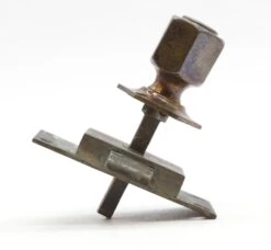 Vintage Brass Hexagonal Shaped Cabinet Door Latch And Knob 18 Vintage Brass Hexagonal Shaped Cabinet Door Latch And Knob -OGT Sale Store q285002 06