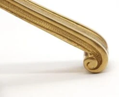 French Gold Plated Brass Dummy Lever Door Handle Set -OGT Sale Store q285017 06