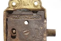 Antique Bronze Victorian Left Hand Ice Box Latch 15 Antique Bronze Victorian Left Hand Ice Box Latch -OGT Sale Store q285044 07