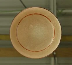 Vintage Tan Glass Globe Bronze Chain Pendant Light -OGT Sale Store q285055 11