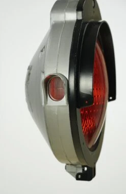 Safetran Systems Corp. Aluminum Red Glass Rail Yard Light -OGT Sale Store q285058 06