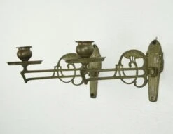 Pair Of Antique Art Nouveau Candle Holder Piano Sconces 23 Pair Of Antique Art Nouveau Candle Holder Piano Sconces -OGT Sale Store q285067 10