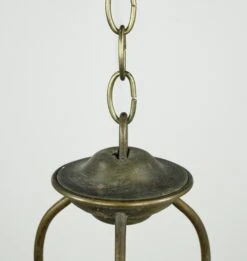 Vintage Gothic Brass Clear Glass Lantern Pendant Light -OGT Sale Store q285074 06