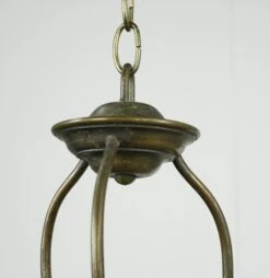 Vintage Gothic Brass Clear Glass Lantern Pendant Light -OGT Sale Store q285074 10