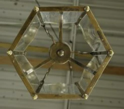 Vintage Gothic Brass Clear Glass Lantern Pendant Light -OGT Sale Store q285074 11
