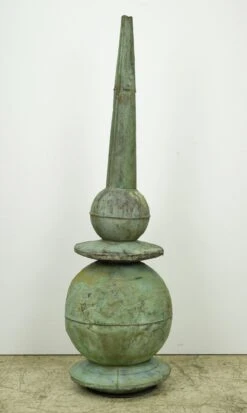 44 In. H Copper Architectural Exterior Finial 21 44 In. H Copper Architectural Exterior Finial -OGT Sale Store q285112 07