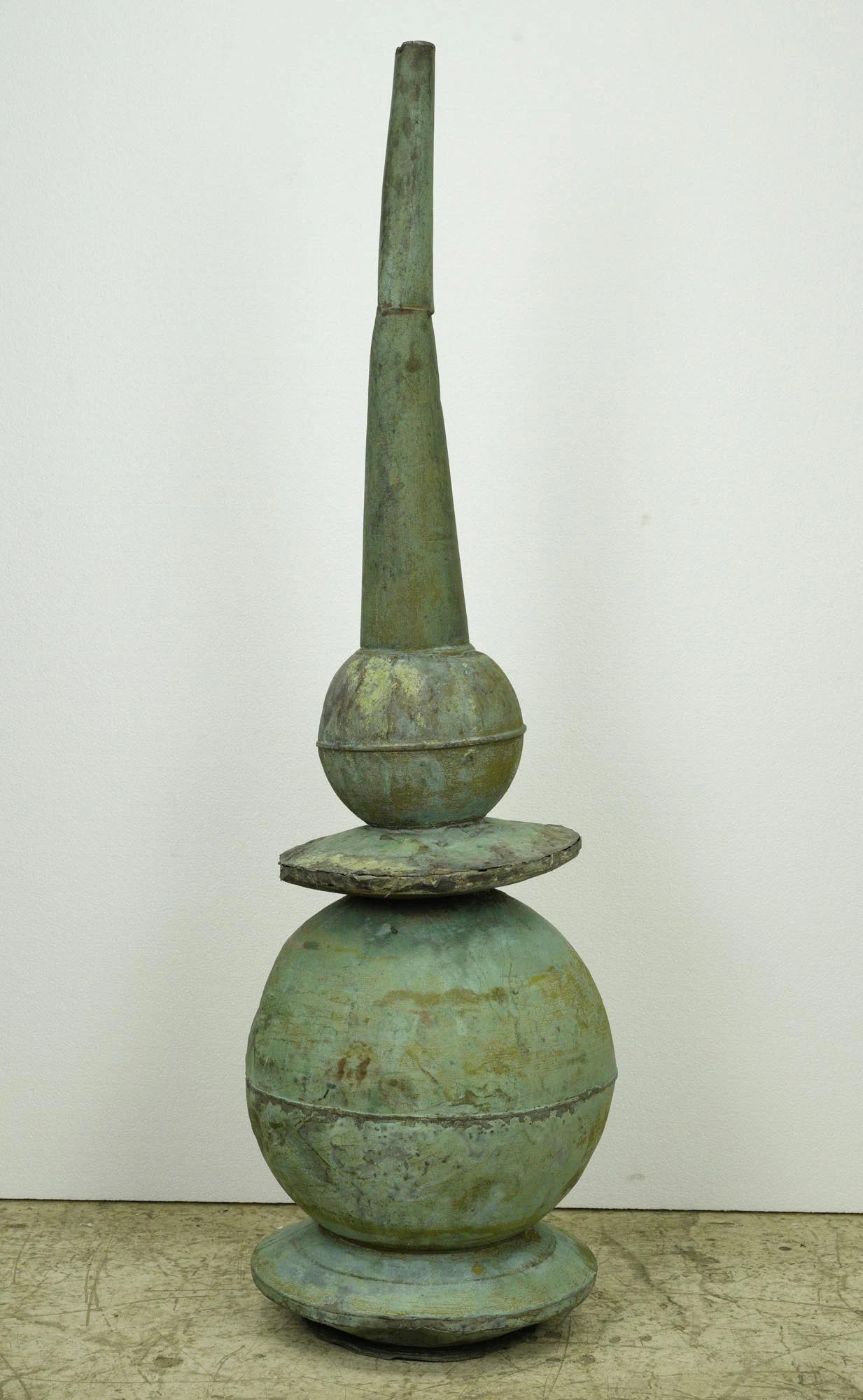 44 In. H Copper Architectural Exterior Finial 11 44 In. H Copper Architectural Exterior Finial - Image 9