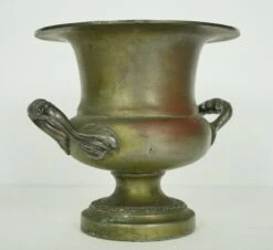 Silver Plated Copper Urn With Ornate Handles 17 Silver Plated Copper Urn With Ornate Handles -OGT Sale Store q285130 04