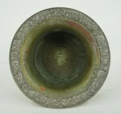 Silver Plated Copper Urn With Ornate Handles 21 Silver Plated Copper Urn With Ornate Handles -OGT Sale Store q285130 08