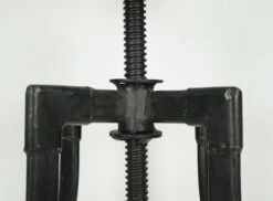 Vintage Adjustable Steel & Teak Wood Bar Stool 16 Vintage Adjustable Steel & Teak Wood Bar Stool -OGT Sale Store q285167 05