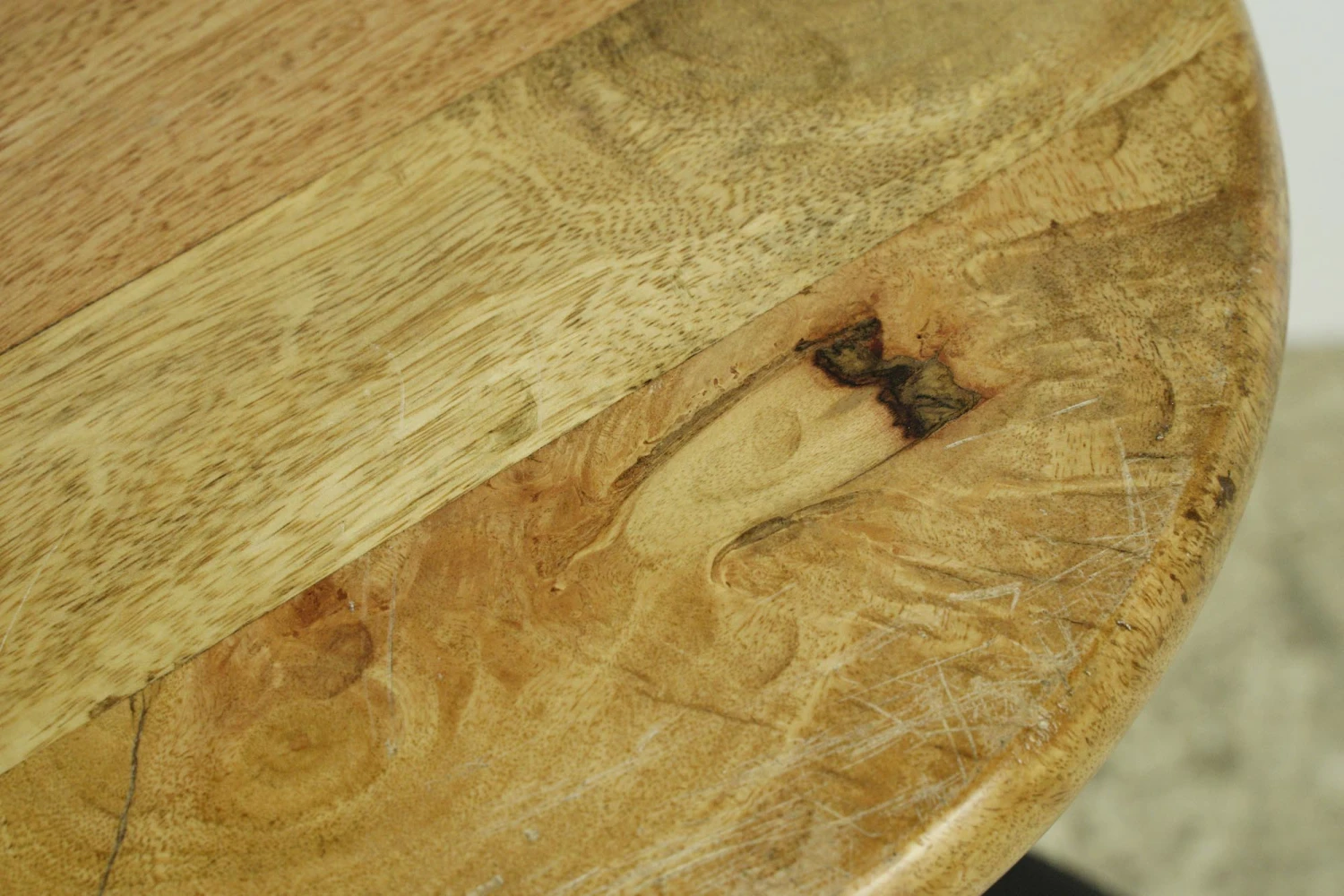 Industrial Adjustable Black Steel Teak Seat Counter Stool 10 Industrial Adjustable Black Steel Teak Seat Counter Stool - Image 8