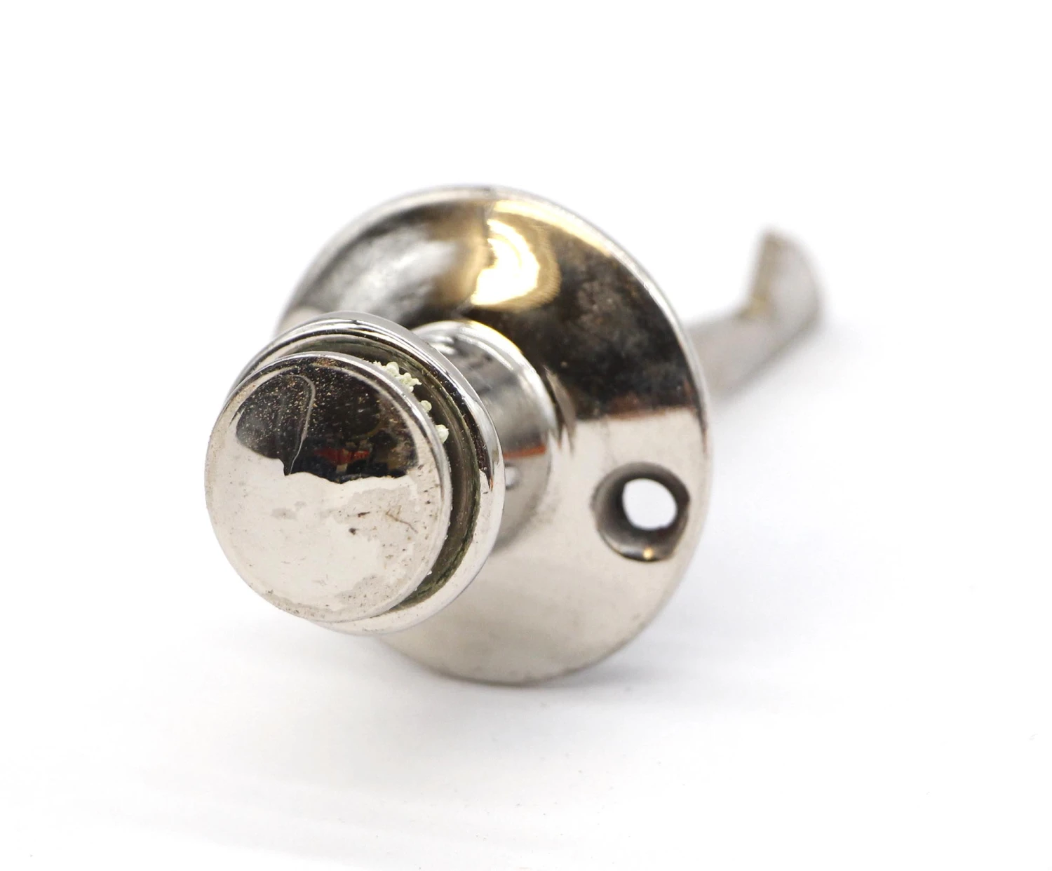 Olde New Stock Keil Of New York Nickel Cabinet Push Button Catch Knob 7 Olde New Stock Keil Of New York Nickel Cabinet Push Button Catch Knob - Image 5