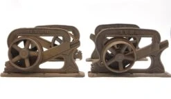 Pair Of Antique Ives Cast Iron Pocket Door Wheels 22 Pair Of Antique Ives Cast Iron Pocket Door Wheels -OGT Sale Store q285348 09