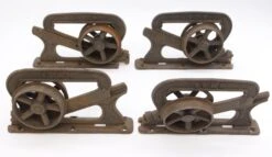 Pair Of Antique Ives Cast Iron Pocket Door Wheels 23 Pair Of Antique Ives Cast Iron Pocket Door Wheels -OGT Sale Store q285348 10