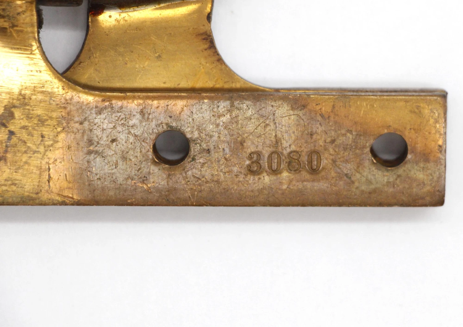 Stanley Left Polished Brass 5 X 3.25 Olive Door Hinge 8 Stanley Left Polished Brass 5 X 3.25 Olive Door Hinge - Image 6