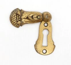 Antique Ornate Solid Brass Russwin Right Door Rim Lock & Knob Set 27 Antique Ornate Solid Brass Russwin Right Door Rim Lock & Knob Set -OGT Sale Store q285415 10