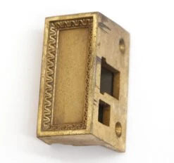 Antique Ornate Solid Brass Russwin Right Door Rim Lock & Knob Set 29 Antique Ornate Solid Brass Russwin Right Door Rim Lock & Knob Set -OGT Sale Store q285415 12