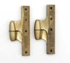 Pair Of Vintage 5 X 3.5 Rixson Brass Right Olive Door Hinges -OGT Sale Store q285427 04