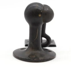 Commercial Blackened Brass Wall Mount Latch Door Stopper 11 Commercial Blackened Brass Wall Mount Latch Door Stopper -OGT Sale Store q285434 04