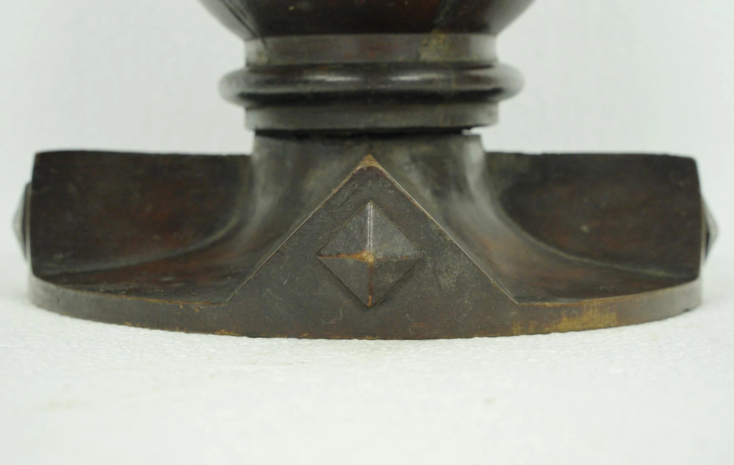 Reclaimed Dark Wood Tone Acorn Top Wooden Finial 6 Reclaimed Dark Wood Tone Acorn Top Wooden Finial - Image 4