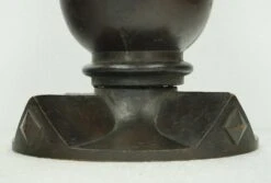 Reclaimed Dark Wood Tone Acorn Top Wooden Finial 17 Reclaimed Dark Wood Tone Acorn Top Wooden Finial -OGT Sale Store q285444 05