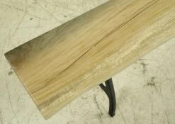 Handcrafted 7.6 Ft. Live Edge Sycamore Cast Iron Legs Bench 17 Handcrafted 7.6 Ft. Live Edge Sycamore Cast Iron Legs Bench -OGT Sale Store q285448 06