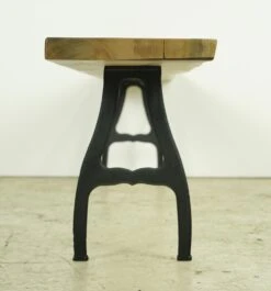 Handcrafted 7.6 Ft. Live Edge Sycamore Cast Iron Legs Bench 20 Handcrafted 7.6 Ft. Live Edge Sycamore Cast Iron Legs Bench -OGT Sale Store q285448 09