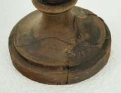 Reclaimed Hand Carved Acanthus Leaf Pine Finial 17 Reclaimed Hand Carved Acanthus Leaf Pine Finial -OGT Sale Store q285454 07