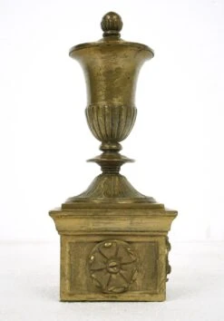 Reclaimed 8.75 In. Cast Bronze Urn Finial For Newel Post 20 Reclaimed 8.75 In. Cast Bronze Urn Finial For Newel Post -OGT Sale Store q285467 06