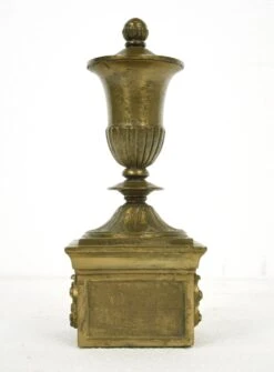 Reclaimed 8.75 In. Cast Bronze Urn Finial For Newel Post 21 Reclaimed 8.75 In. Cast Bronze Urn Finial For Newel Post -OGT Sale Store q285467 07
