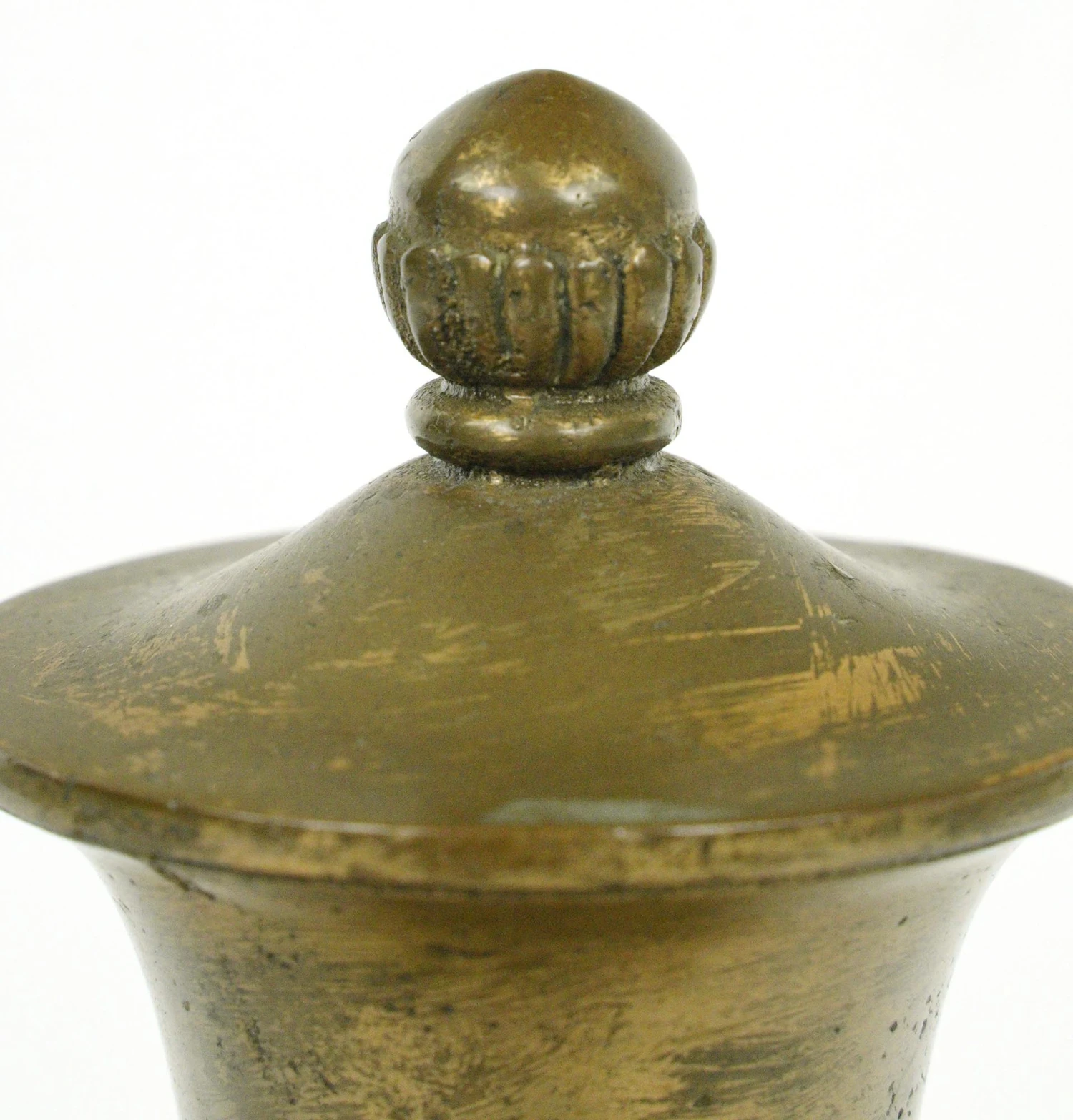Reclaimed 8.75 In. Cast Bronze Urn Finial For Newel Post 10 Reclaimed 8.75 In. Cast Bronze Urn Finial For Newel Post - Image 8