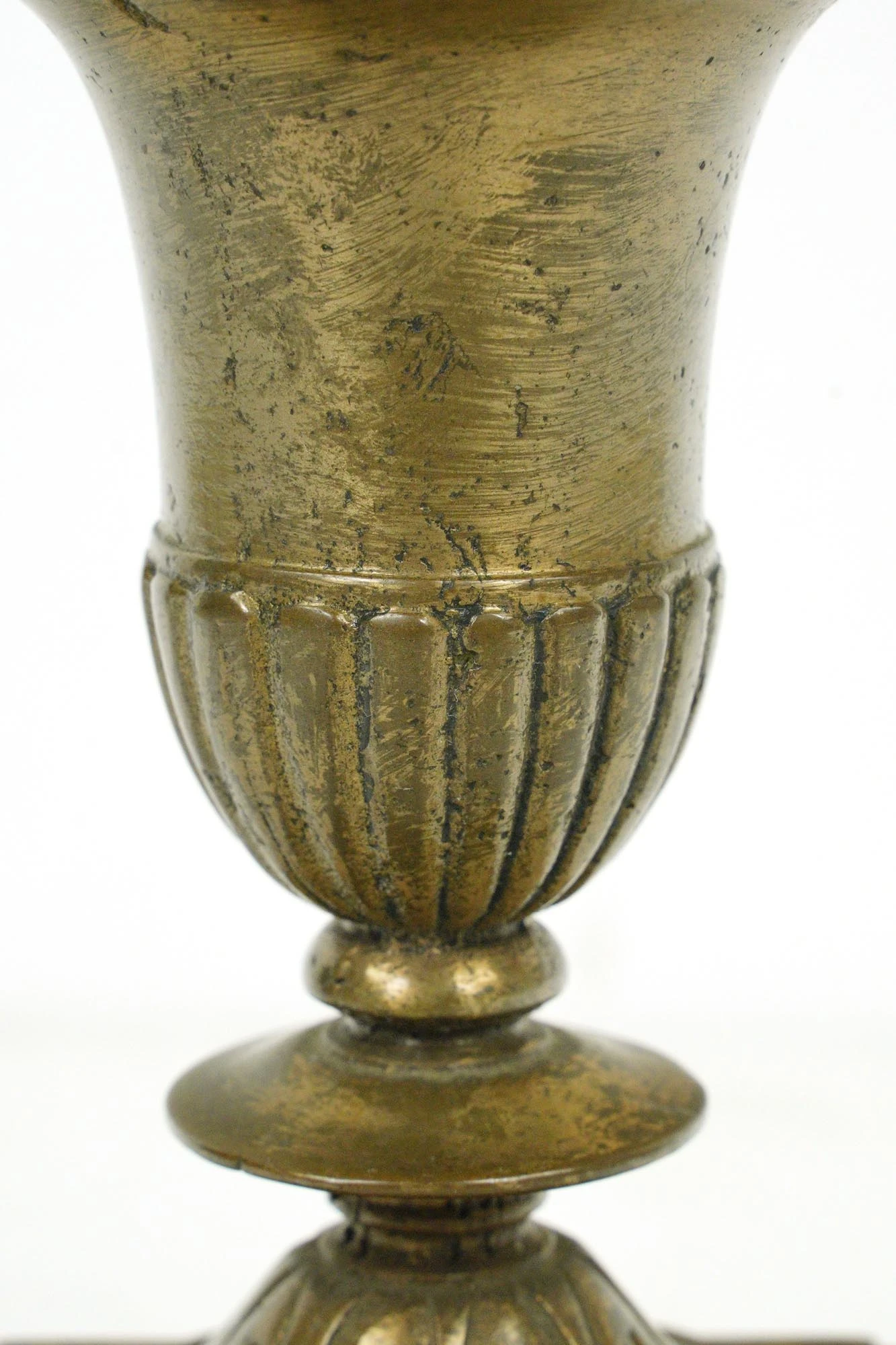 Reclaimed 8.75 In. Cast Bronze Urn Finial For Newel Post 11 Reclaimed 8.75 In. Cast Bronze Urn Finial For Newel Post - Image 9