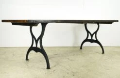 Handcrafted 8 Ft. Pine Cast Iron Brooklyn Legs Dining Farm Table 14 Handcrafted 8 Ft. Pine Cast Iron Brooklyn Legs Dining Farm Table -OGT Sale Store q285481 04
