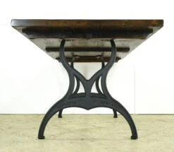 Handcrafted 8 Ft. Pine Cast Iron Brooklyn Legs Dining Farm Table 17 Handcrafted 8 Ft. Pine Cast Iron Brooklyn Legs Dining Farm Table -OGT Sale Store q285481 07