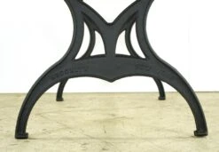 Handcrafted 7 Ft. Natural Pine Cast Iron Brooklyn Legs Dining Farm Table 16 Handcrafted 7 Ft. Natural Pine Cast Iron Brooklyn Legs Dining Farm Table -OGT Sale Store q285482 07