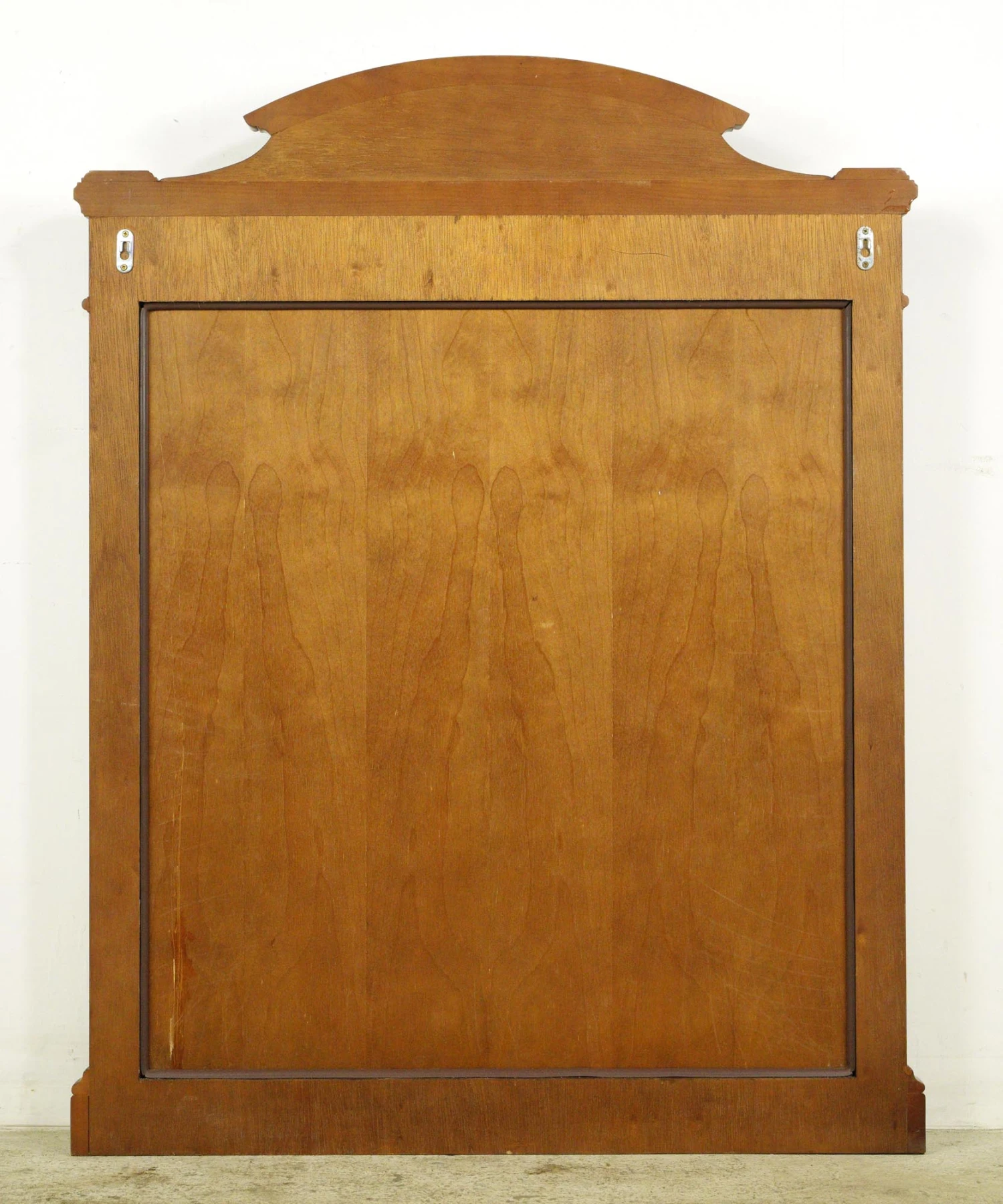 Traditional Medium Tone Wood Beveled Mantel Wall Mirror 11 Traditional Medium Tone Wood Beveled Mantel Wall Mirror - Image 9