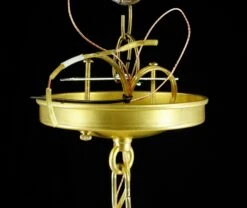 Schoolhouse 14 In. Milk Glass Brushed Brass Chain Pendant Light -OGT Sale Store q285520 09