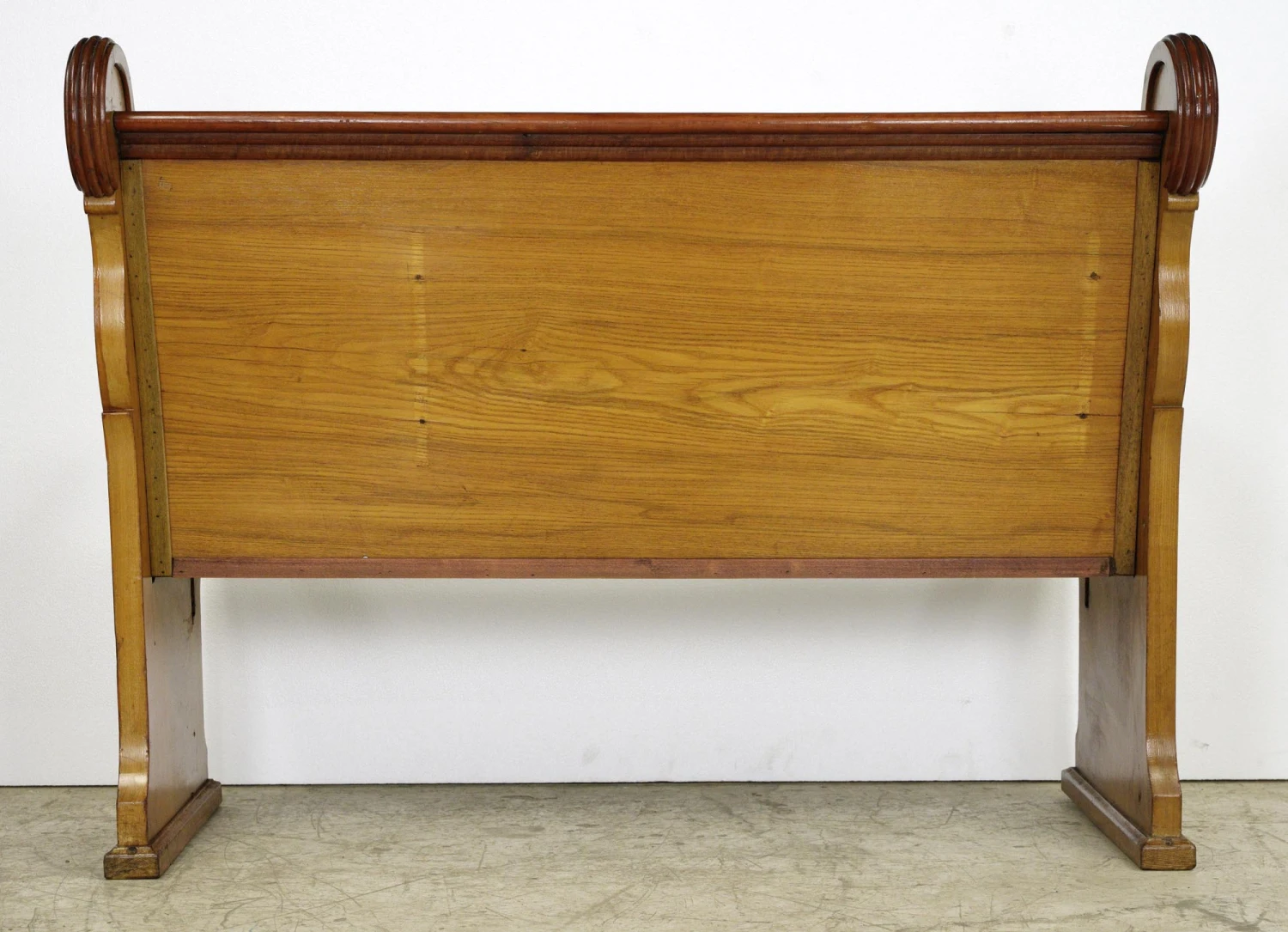 Reclaimed Restored 47 In. Wooden Pine Pew Bench 15 Reclaimed Restored 47 In. Wooden Pine Pew Bench - Image 13