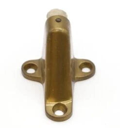 Vintage Brass White Rubber End Wall Mount Door Stop -OGT Sale Store q285591 04