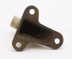 Vintage Brass White Rubber End Wall Mount Door Stop -OGT Sale Store q285591 06