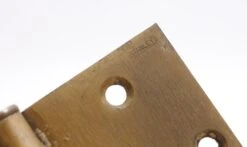 Set Of 3 Vintage Stanley 5 X 5 Brass Butt Door Hinges 12 Set Of 3 Vintage Stanley 5 X 5 Brass Butt Door Hinges -OGT Sale Store q285599 04