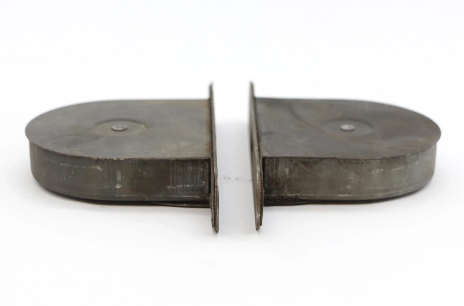 Pair Of Antique 6 In. Steel Pocket Door Wheels 6 Pair Of Antique 6 In. Steel Pocket Door Wheels - Image 4