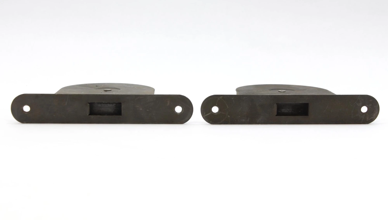 Pair Of Antique 6 In. Steel Pocket Door Wheels 7 Pair Of Antique 6 In. Steel Pocket Door Wheels - Image 5